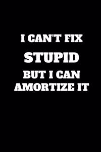 I Can't Fix Stupid But I Can Amortize It