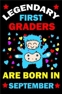Legendary First Graders Are Born In September