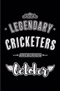 Legendary Cricketers are born in October