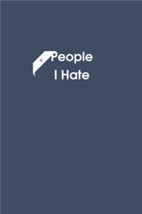 People I Hate