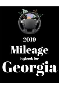 2019 Mileage log book Georgia