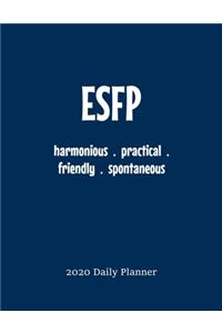 ESFP Daily Planner