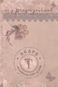 My Prayer Journal, AGAPE