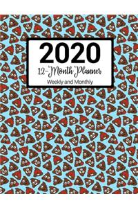 2020 12-Month Planner Weekly & Monthly