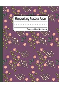 Handwriting Practice paper
