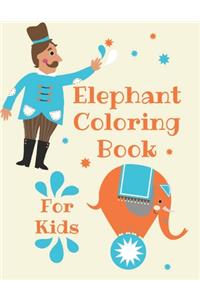 Elephant Coloring Book for Kids