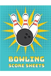 Bowling Score Sheet