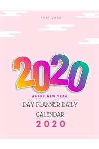 Day Planner Daily Calendar 2020