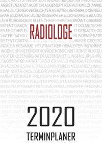 Radiologe - 2020 Terminplaner