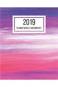 2019 Planner Weekly and Monthly