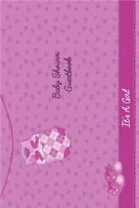 Baby Shower Guest Book: Versatile 6x9 Guestbook Notebook Journal for Guest Sign-Ins Weddings, Birthday, Bridal and Baby Showers, Anniversary, Graduation, Retirement Parties, Receptions, Celebrations and More