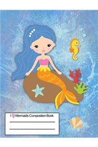 I Mermaids Composition Book
