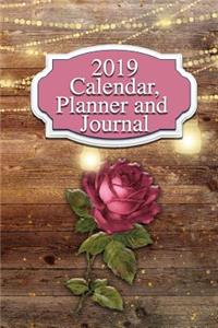 2019 Calendar, Planner and Journal