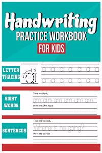 Handwriting Practice Workbook for Kids