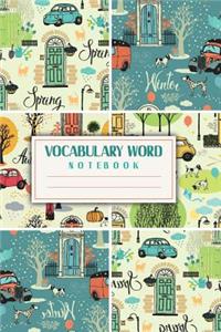 Vocabulary Word Notebook