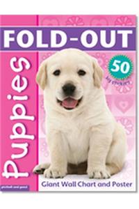 Fold-Out Puppies: With Giant Wall Chart and Poster + 50 Big Stickers