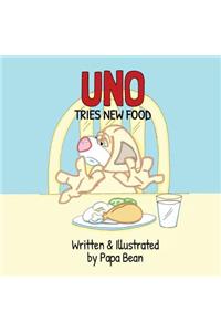 Uno Tries New Food