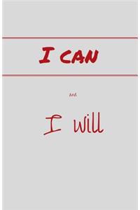 I Can and I Will