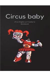 Circus Baby Notebook (Five Nights at Freddy's)