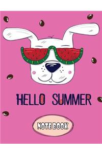 Hello Summer Notebook