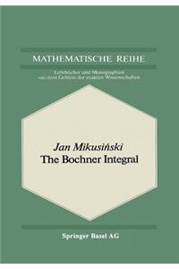 Bochner Integral