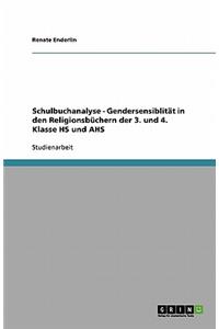 Schulbuchanalyse - Gendersensiblität in den Religionsbüchern der 3. und 4. Klasse HS und AHS