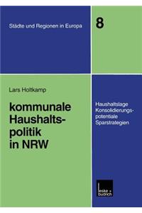 Kommunale Haushaltspolitik in Nrw