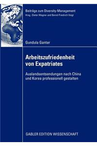 Arbeitszufriedenheit Von Expatriates