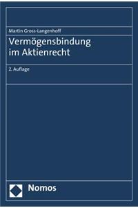 Vermogensbindung Im Aktienrecht