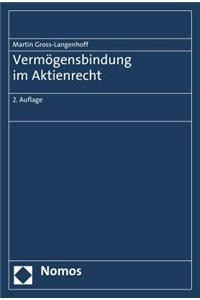 Vermogensbindung Im Aktienrecht