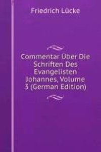 Commentar Uber Die Schriften Des Evangelisten Johannes, Volume 3 (German Edition)