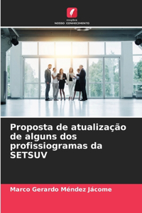 Proposta de atualização de alguns dos profissiogramas da SETSUV