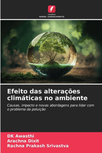 Efeito das alterações climáticas no ambiente