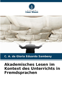 Akademisches Lesen im Kontext des Unterrichts in Fremdsprachen
