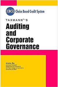 Auditing and Corporate Governance [Choice Based Credit System (CBCS)]