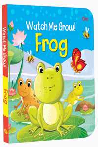 Board Book: Watch Me Grow! Frog- Activity Book for Children Age 3-5 Years