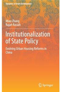 Institutionalization of State Policy