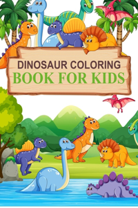 Dinosaur Coloring Book For Kids