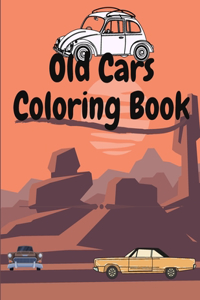 Old Cars Coloring Book