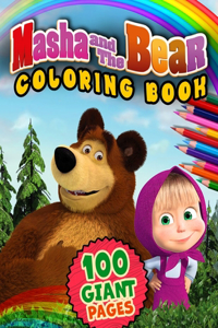 Masha and the Bear Coloring Book