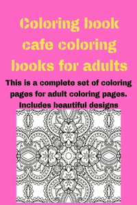 Coloring book cafe coloring books for adults