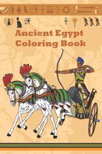 Ancient Egypt Coloring Book
