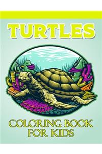 Turtles Coloring Book For Kids