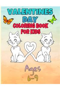 valentines day coloring book for kids ages 6-9
