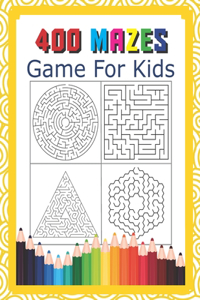400 Mazes Game For Kids