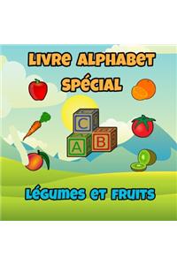 Livre Alphabet Spécial - Légumes Et Fruits