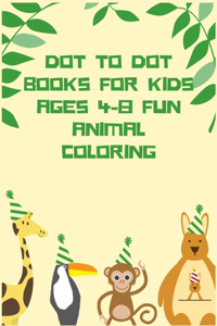 dot to dot books for kids ages 4-8 fun animal coloring