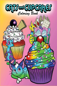 Cats and Cupcakes Coloring Book