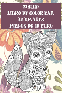 Libro de colorear - Menos de 10 euro - Animales - Zorro