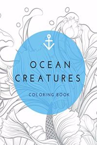 Ocean Creatures Coloring Book